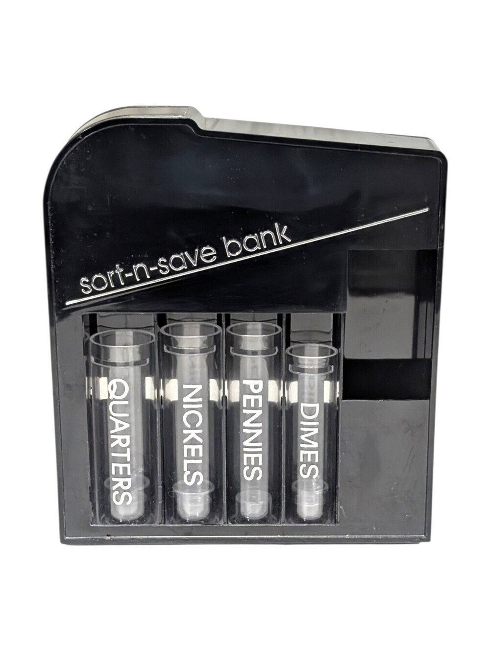 Vintage Sort-N-Save Bank Plastic Coin Sorter Counting System Retro